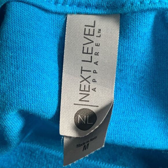 Chaia Tacos Ten Carrot Tally Tee Blue Orange Short Sleeve Crewneck Tshirt Medium - Picture 6 of 8